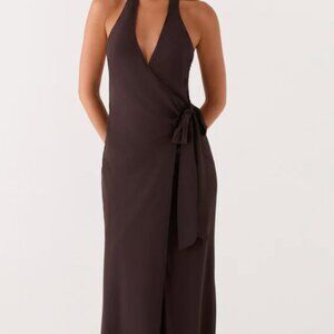 So Chic Maxi Dress - Cool Chocolate